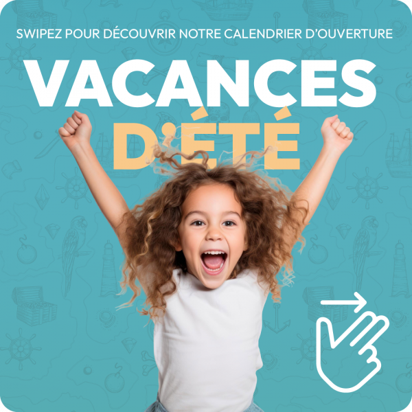 C'est les vacances d'été dans ton parc !