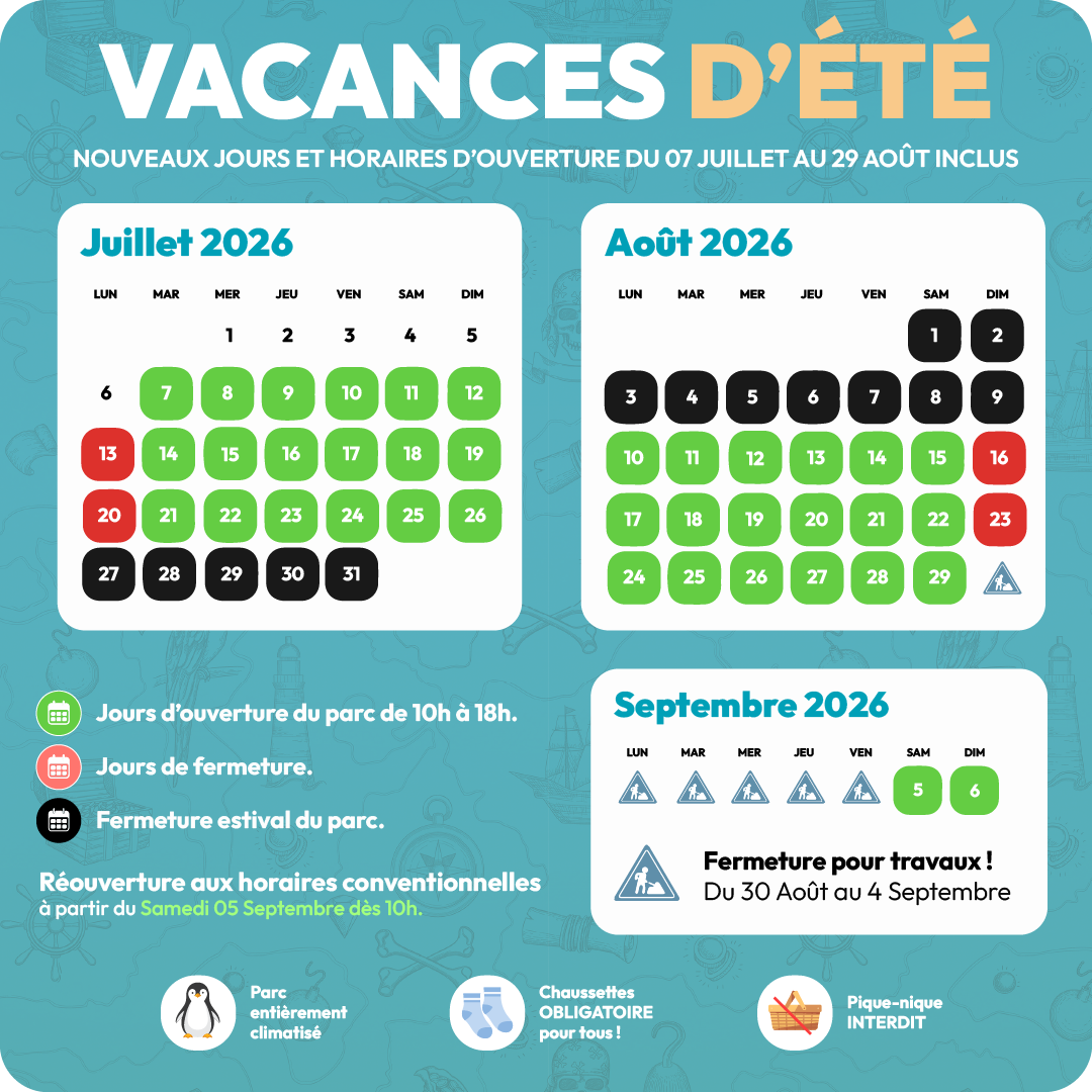 horaires été
